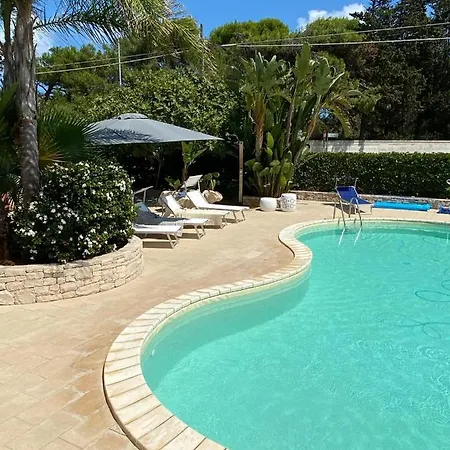 Villa Buen Retiro - Con Piscina Vicino Lecce A 450m Dal Mare Torre Chianca